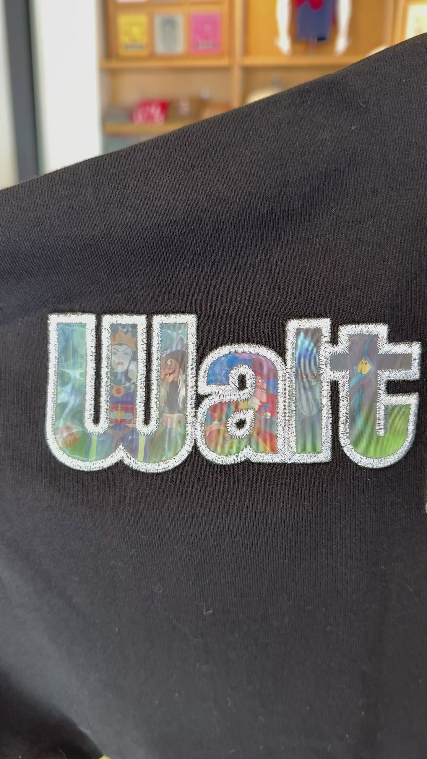 Disney Villains Holographic Black Spirit Jersey